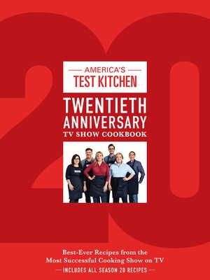 cover image of America's Test Kitchen Twentieth Anniversary TV Show Cookbook